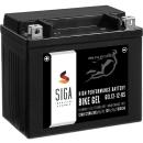 SIGA Bike Gel Motorrad Batterie YTX12-BS 12Ah 12V